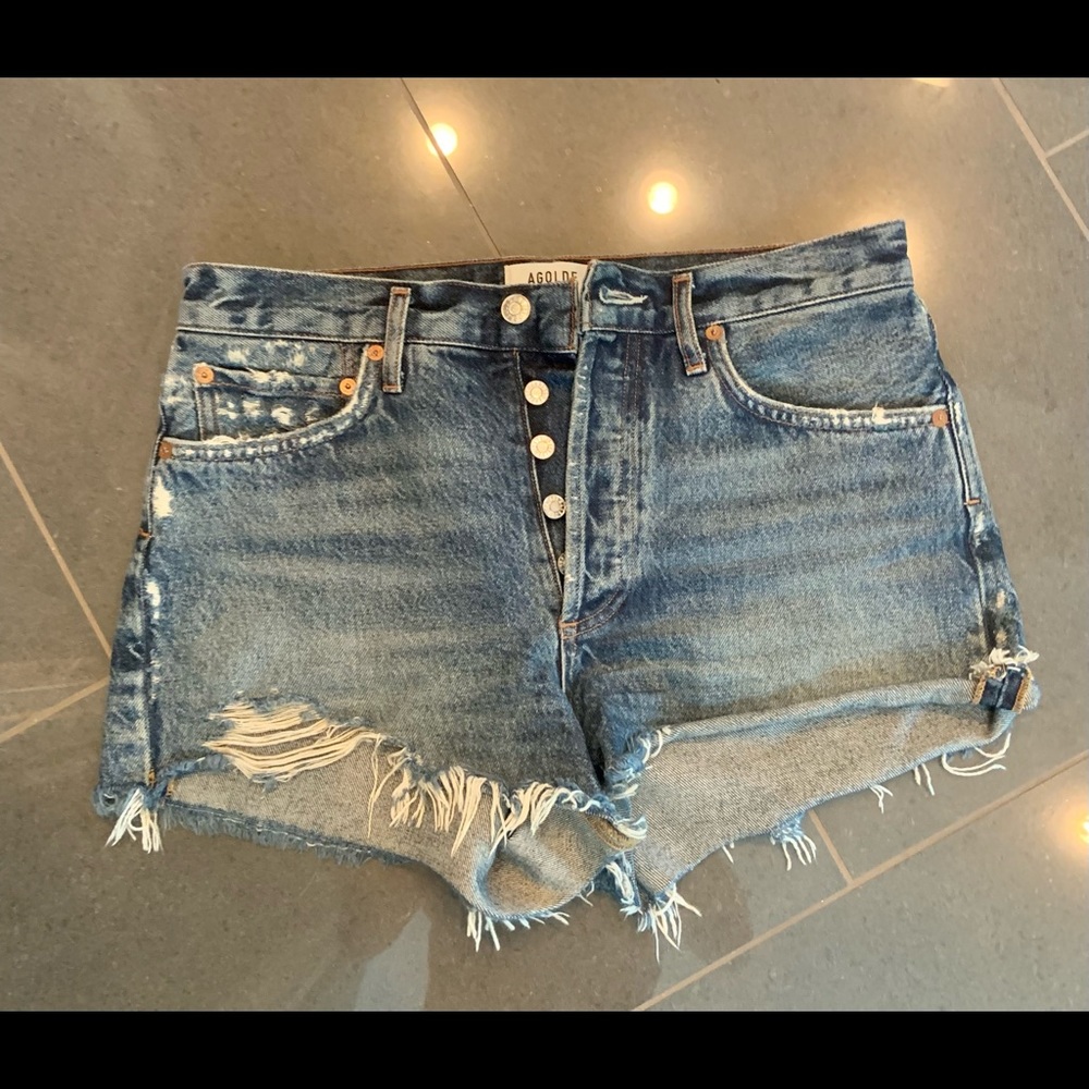 Agolde Cut off jean shorts Size 27